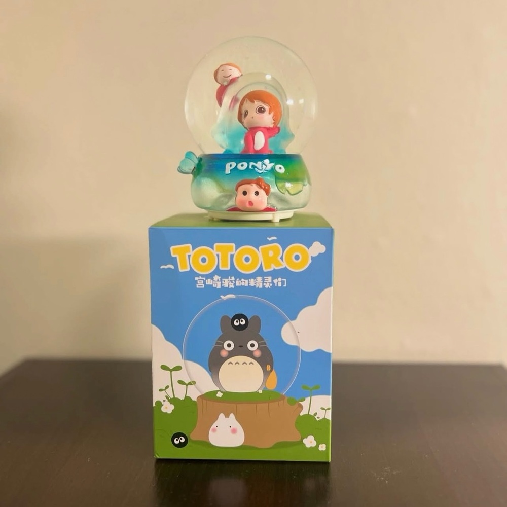 Ponyo Studio Ghibli Music Globe 🎶 (Minor Flaw – Discounted)
